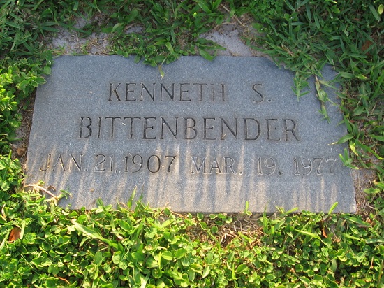 Bittenbender, Kenneth S. (b. 1907)-stone