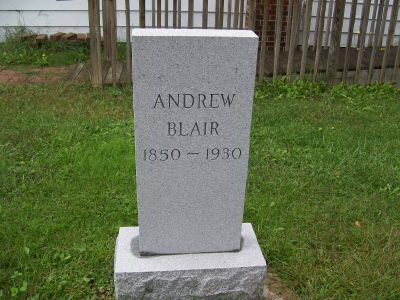 Blair, Andrew - Tombstone