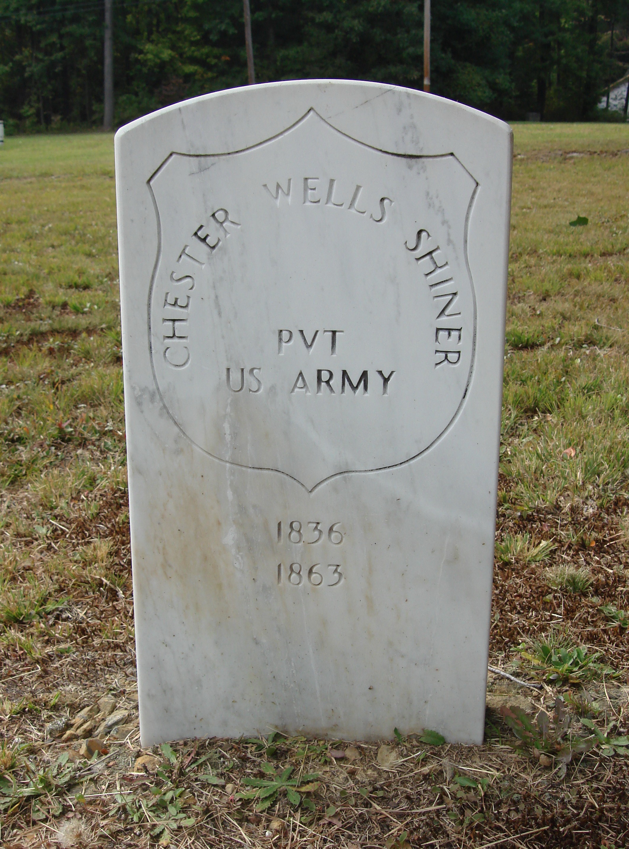 Chester Wells Shiner (1836-1863)
