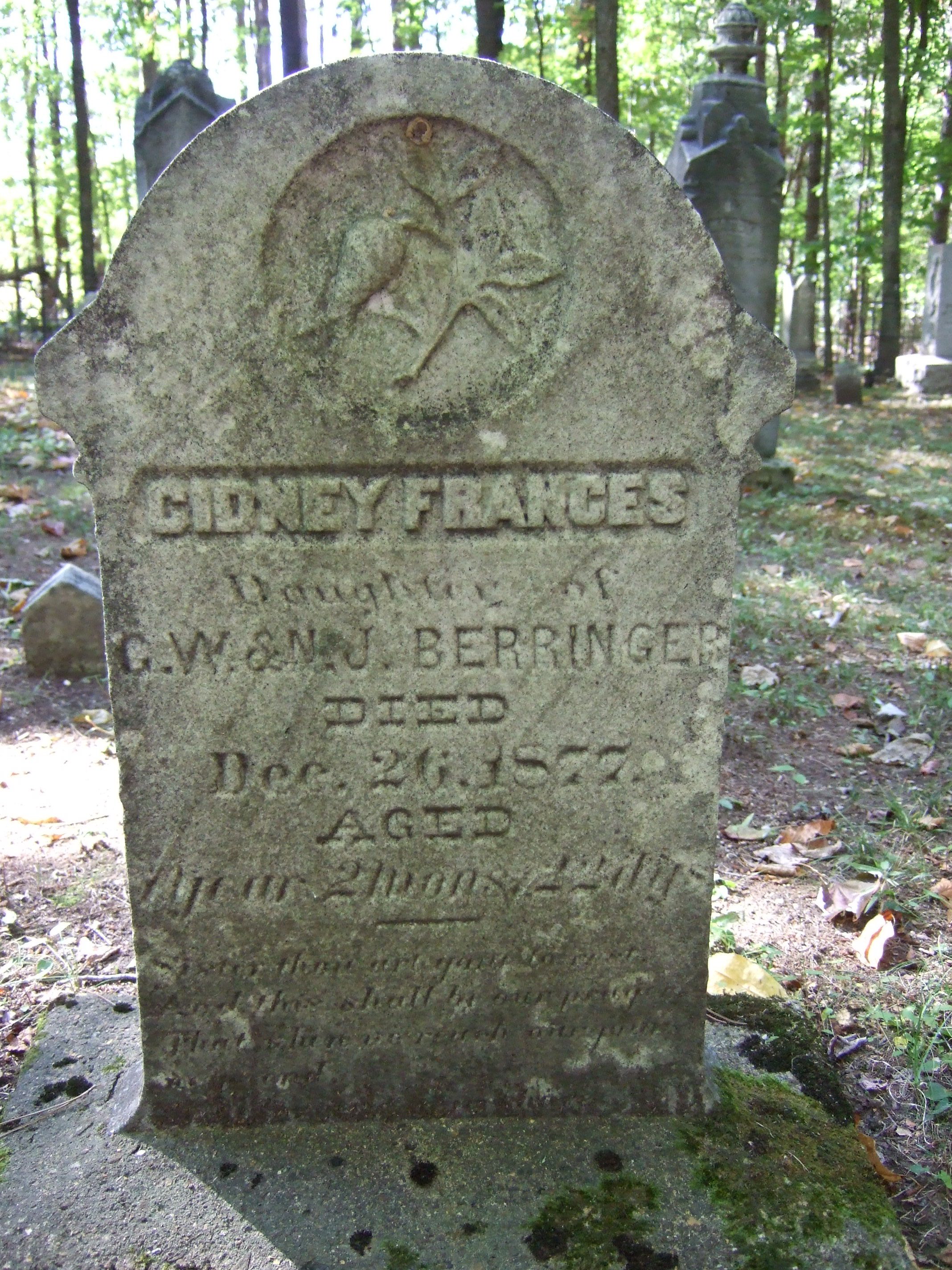 Cidney Frances Beringer