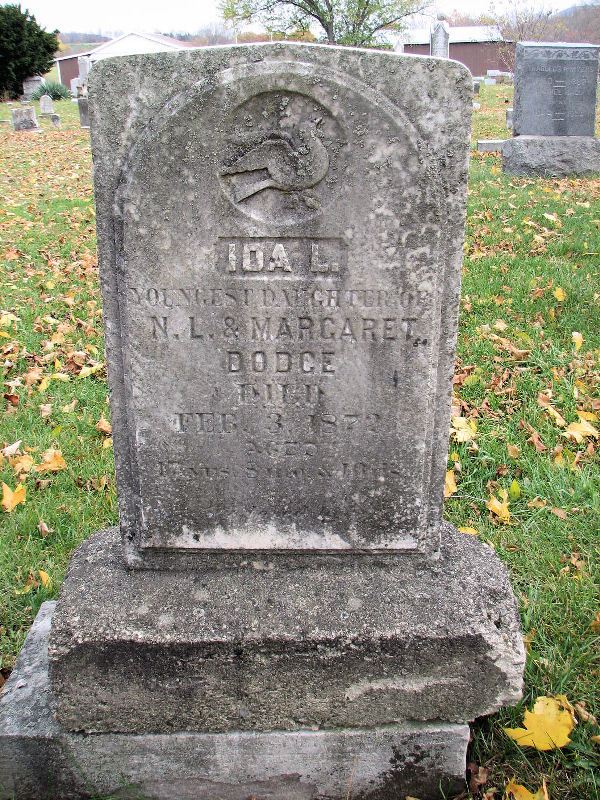 Dodge, Ida L-Franklin Center Christian Church Cemetery PA 2010
