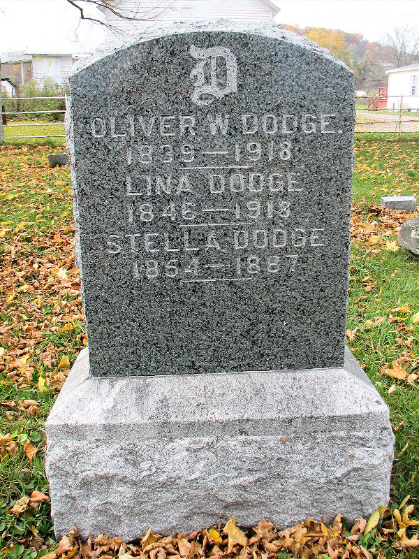 Dodge, Stella-Franklin Center Christian Church Cemetery PA 2010
