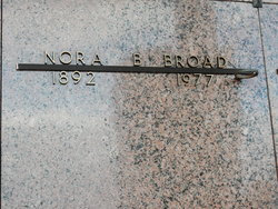 Findagrave  Nora B. Broad