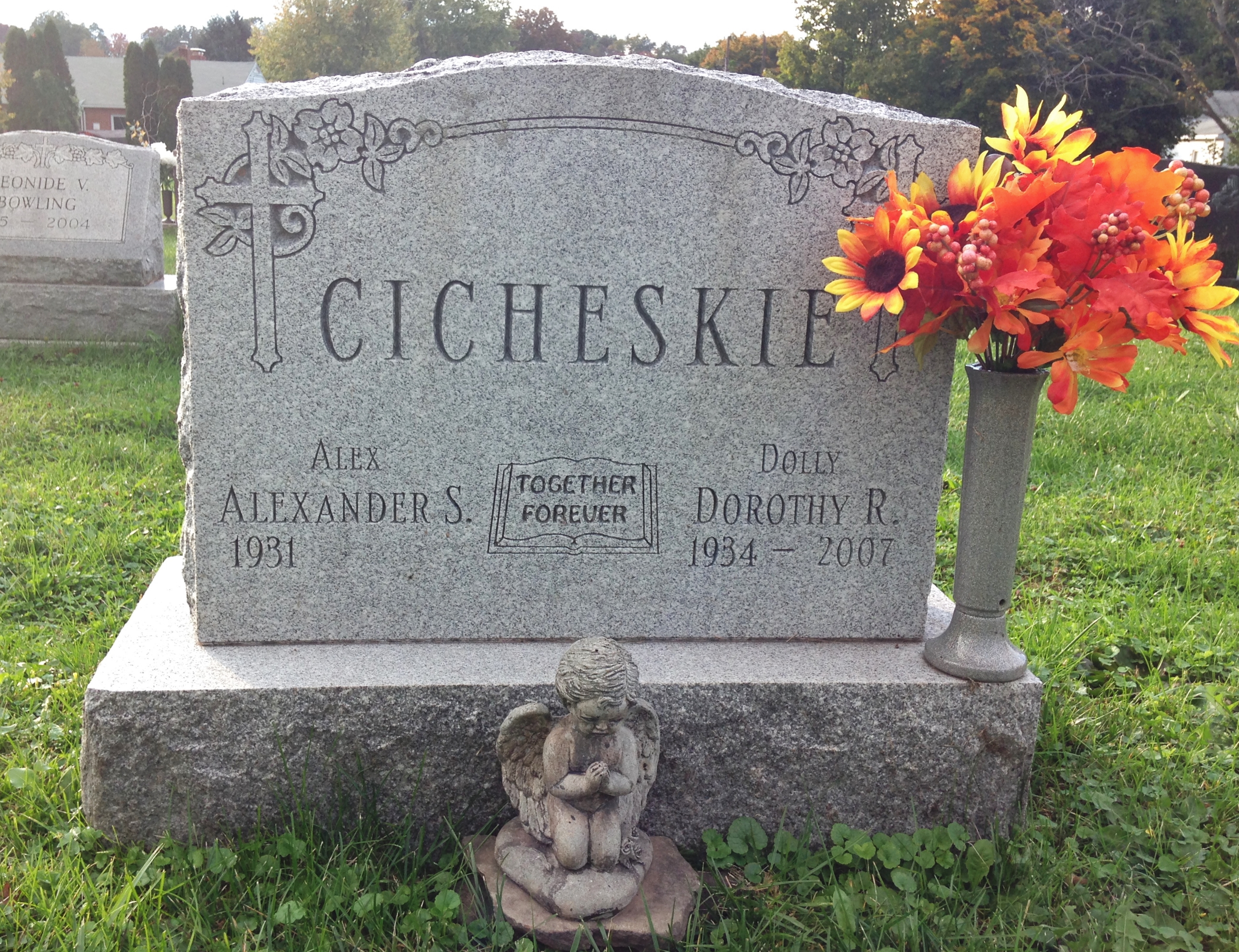 Headstone - Cicheskie Alexander S. & Dorothy R.