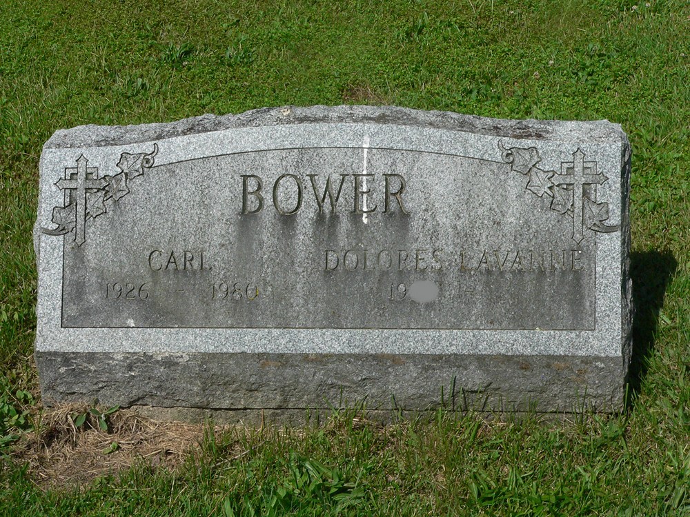 Headstone: Bower