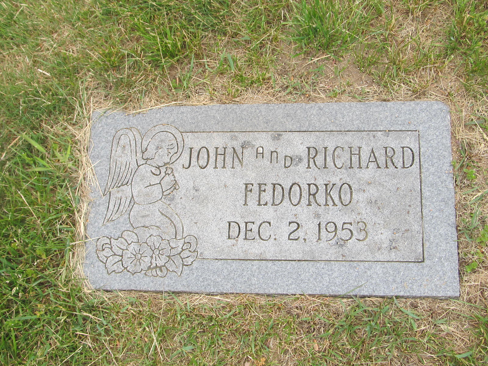 Headstone: Fedorko - John & Richard