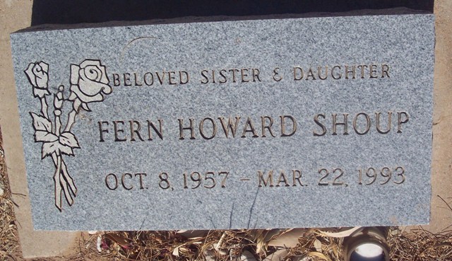 Headstone: Fern Howard Shoup