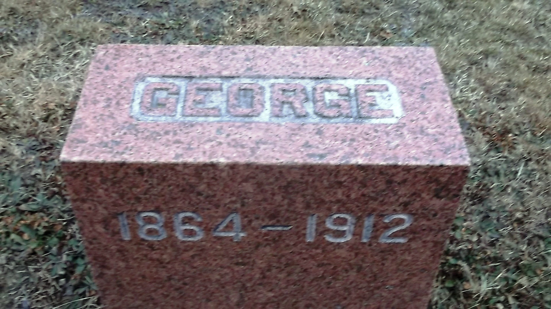 Headstone: George G Jackson