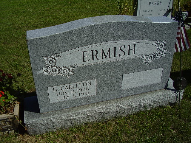 Headstone: H. Carleton Ermish