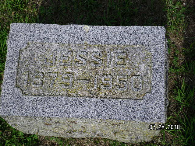 Headstone: Jessie Martin