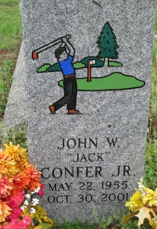 Headstone: John W. “Jack” Confer