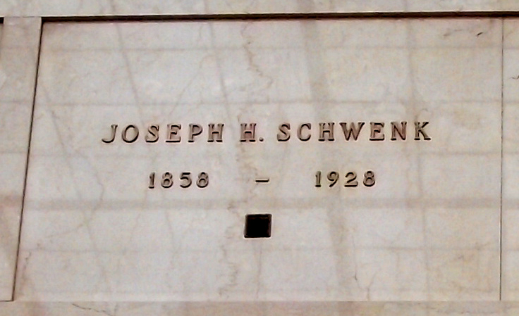 Headstone: Joseph H Schwenk