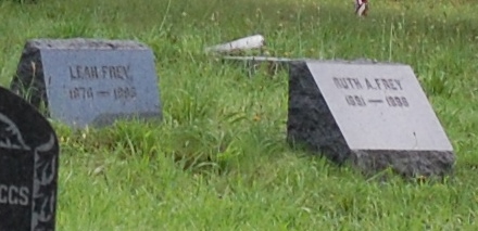 Headstone: Leah Frey