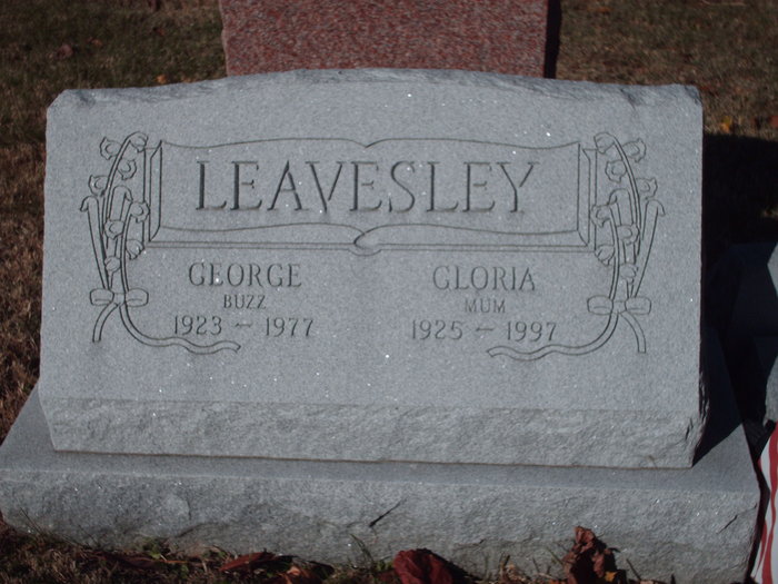 Headstone: Leavesley - George & Gloria