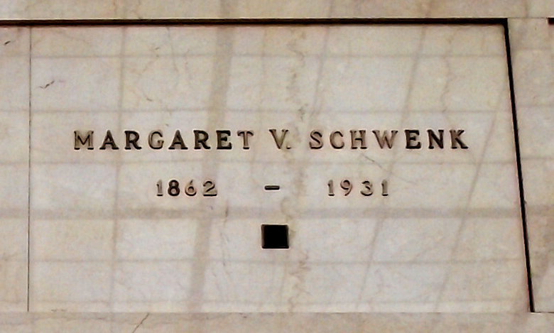 Headstone: Margaret V. Schwenk
