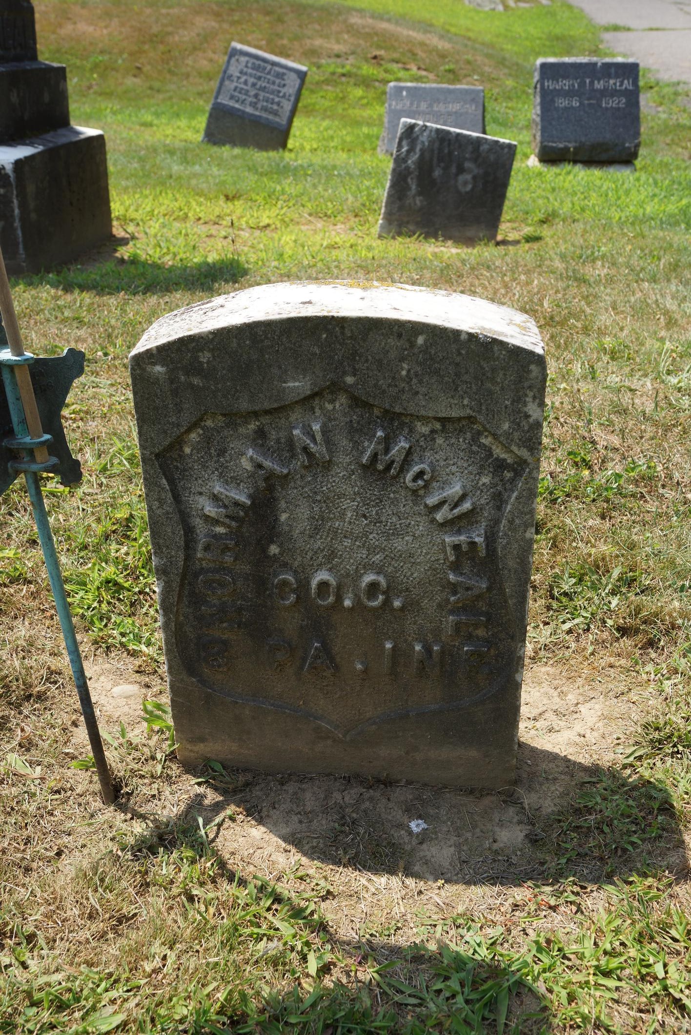 Headstone: Norman McNeal