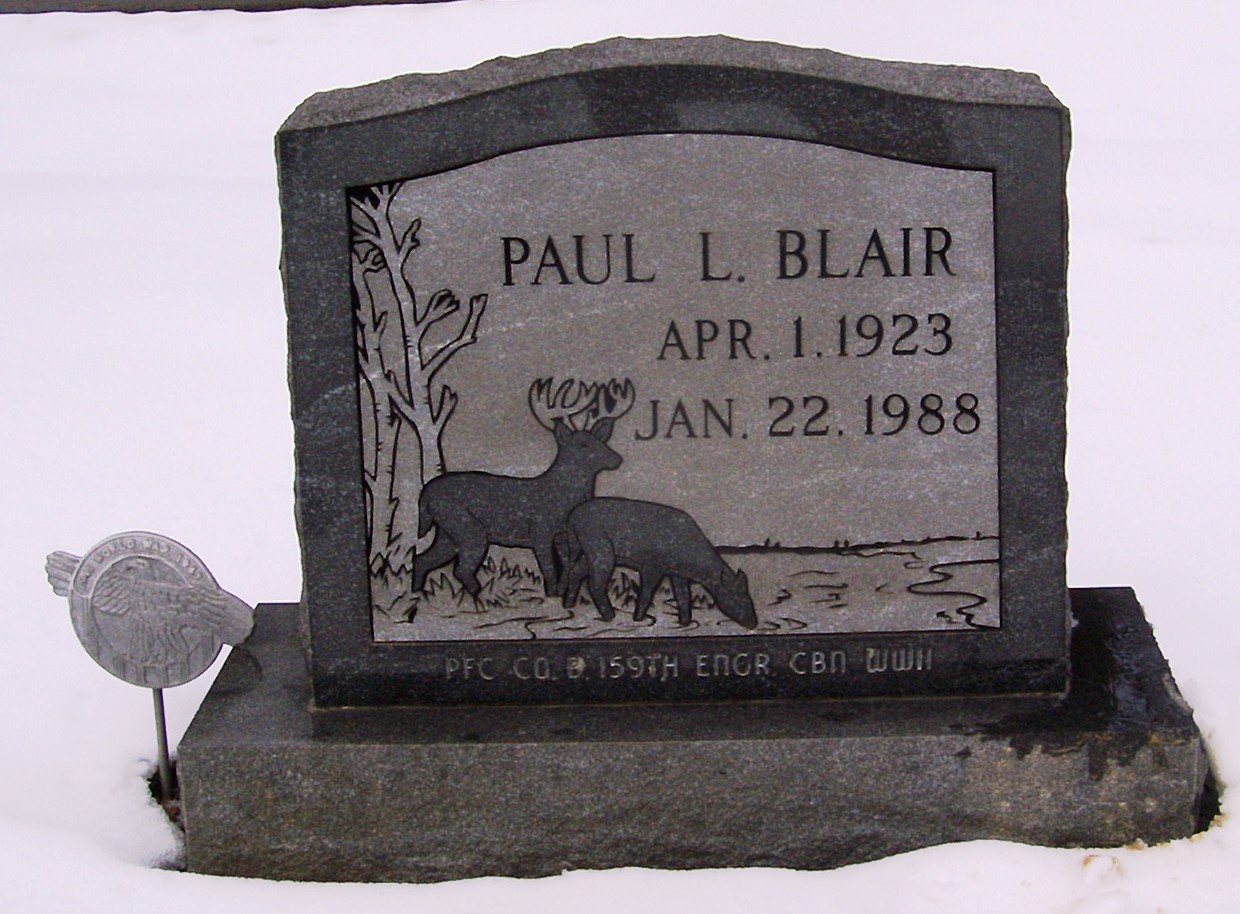 Headstone: Paul L. Blair