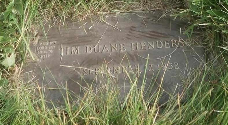 Headstone: Tim Duane Henderson