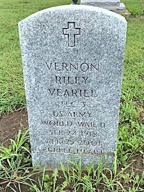 Headstone: Vernon Riley Veariel