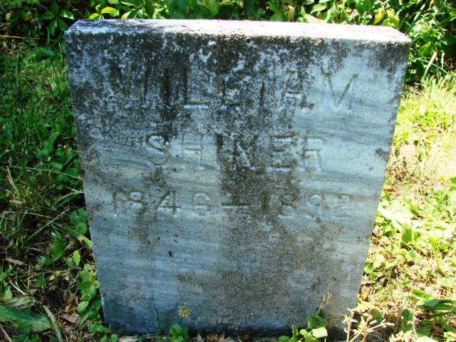 Headstone: William Shiner