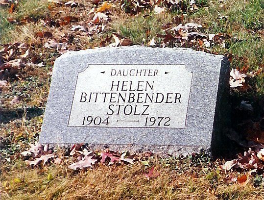 Helen Bittenbender Stolz -Mountain View
