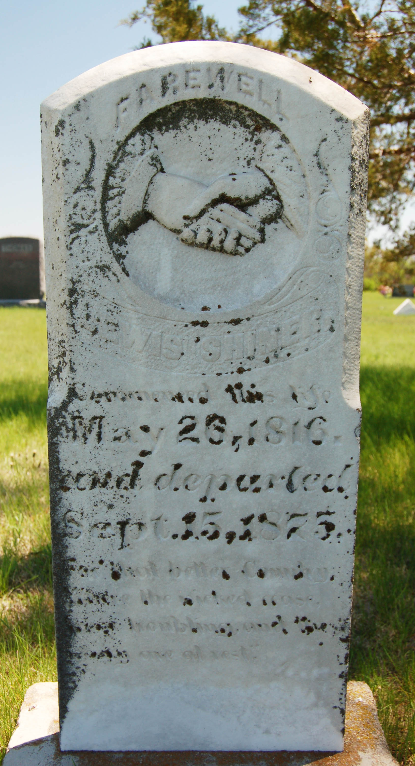 Lewis Shiner Headstone