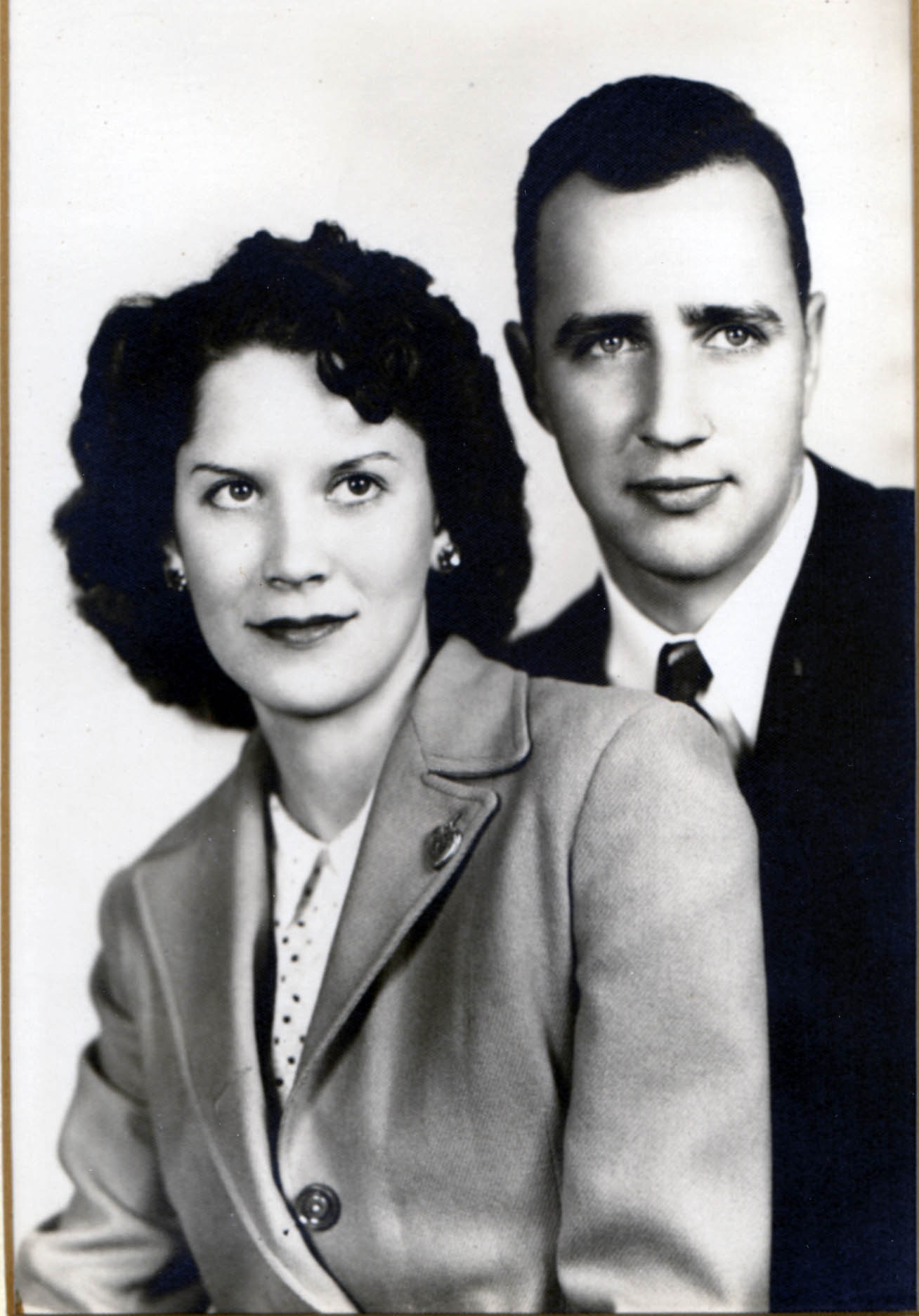 Lewis and Dorothy Beach 1947 Wedding