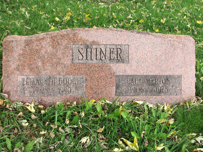 Shiner, Paul Merton and Elizabeth- Franklin CCC Cemetery 2010