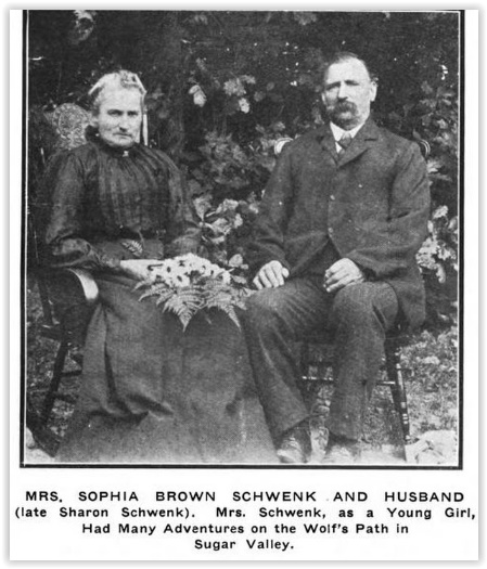 Sophia Brown Schwenk and Sharon Schwenk