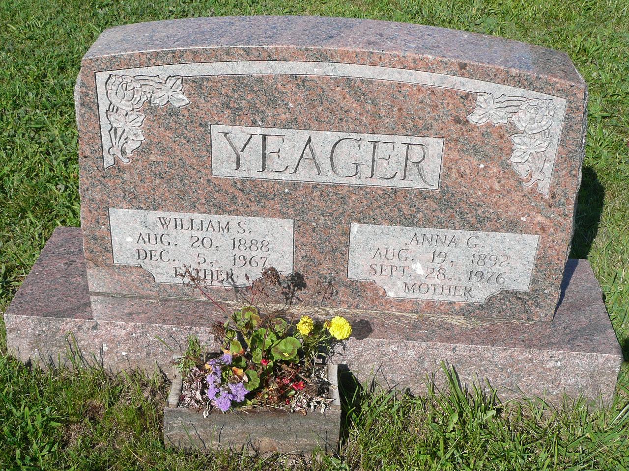 William Sharon Yeager
