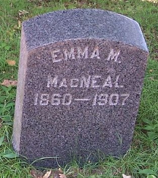 gravestone-Emma Roth MacNeal